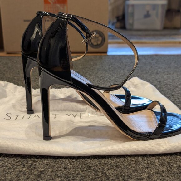 Stuart Weitzman Nudist Sandals sz 8 - Picture 3 of 6